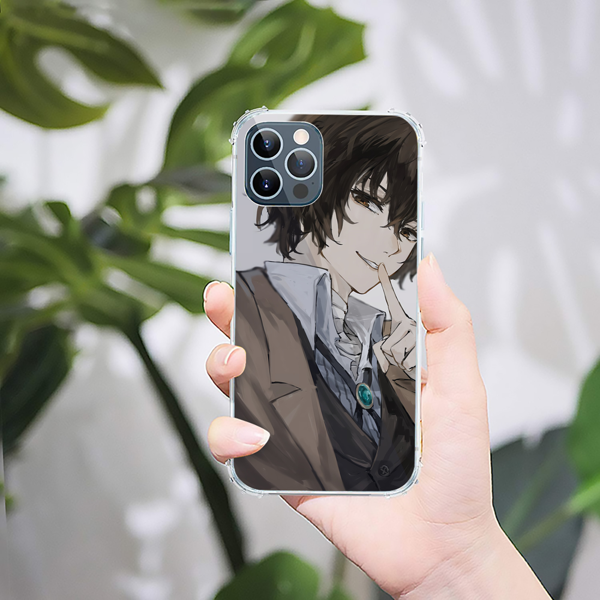 （画像用） 文豪ストレイドッグス Bungo Stray Dogs 【iPhone 12シリーズ対応】透明スマホケース（クリアソフトケース）